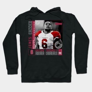 James Conner Paper Poster Hoodie